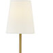 Cora Sconce Wall Light in Lacquered Brass