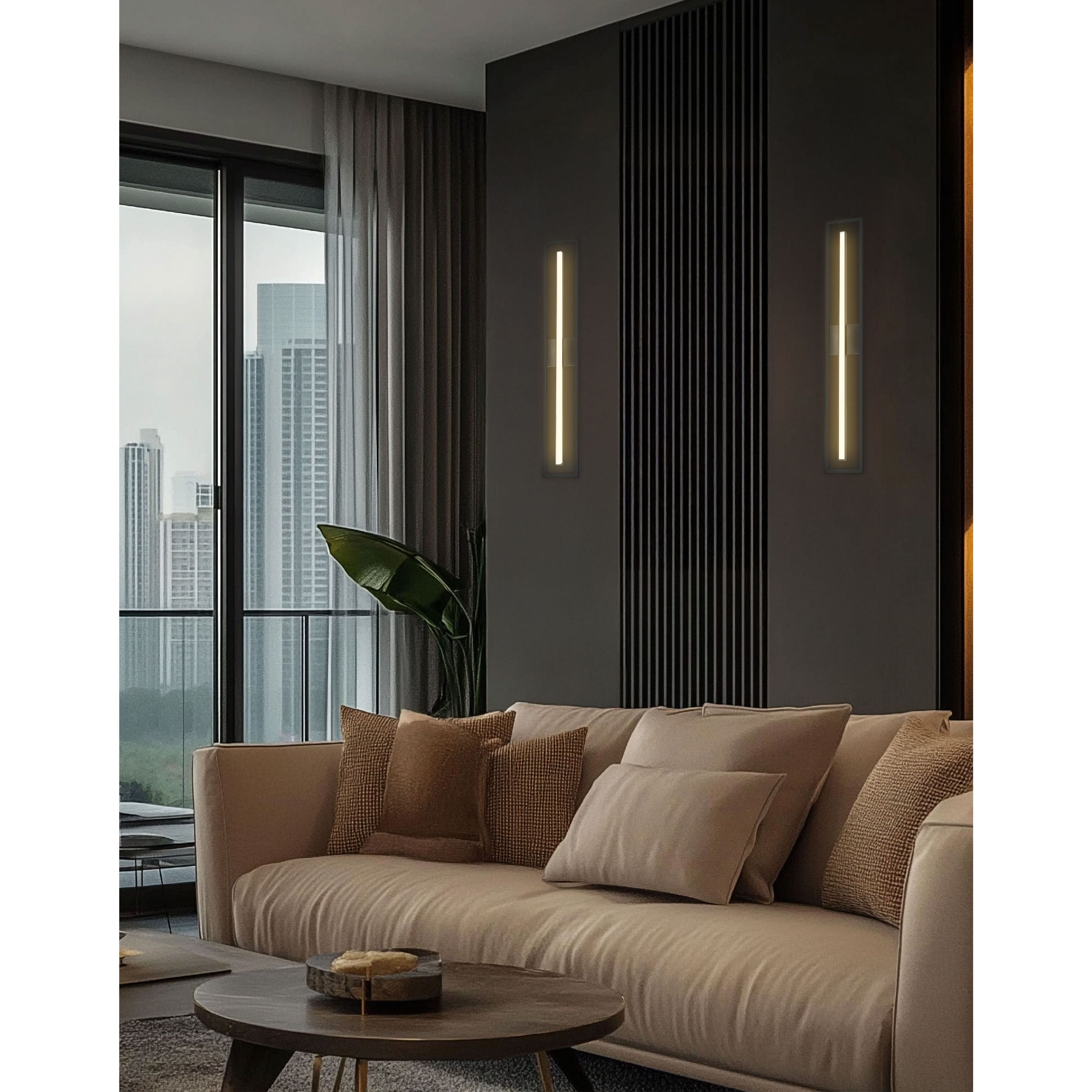 Arandel LED 5.75 inch Matte Black Vanity Light Wall Light