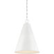 Contemporary 1 Light 18.00 inch Pendant
