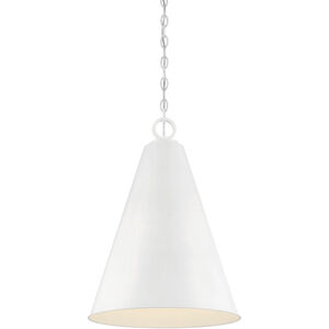 Contemporary 1 Light 18.00 inch Pendant