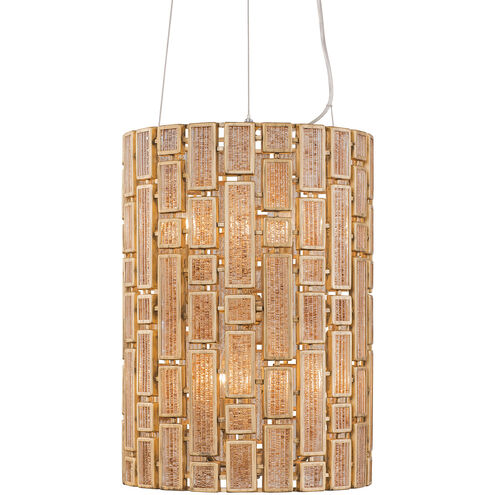 Harlowe 6 Light 14 inch Havana Gold Foyer Pendant Ceiling Light