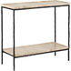 Boyles 24 X 22 inch Natural/Black Side Table