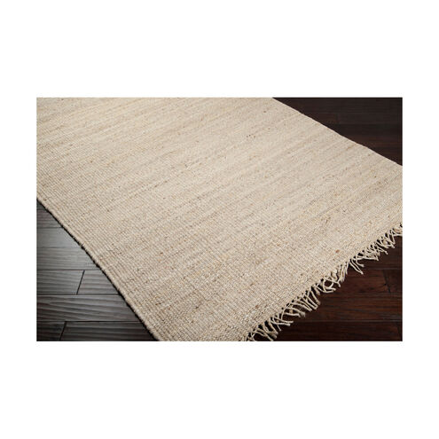 Jute 156 X 108 inch Ivory Rug in 9 x 13, Rectangle