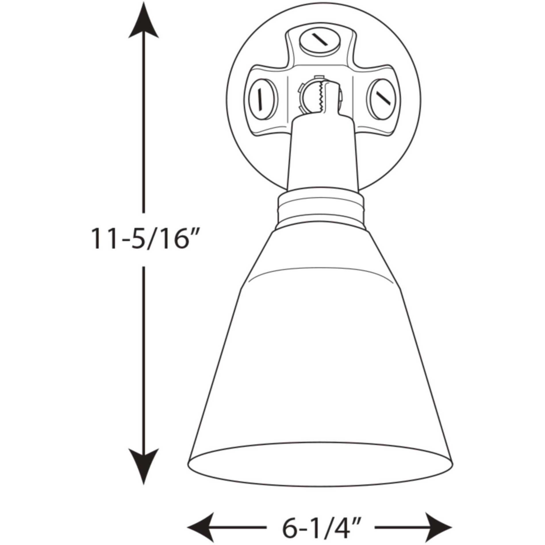 Par Lampholder Outdoor Adjustable Swivel Flood Light in Antique Bronze