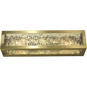 Avery 2 Light 18 inch Brushed Brass Bath Sconce Wall Light