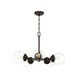 Knoll 5 Light 26 inch Oil Rubbed Bronze Chandelier Ceiling Light