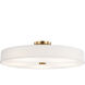 Textile Collection - Genova Family 48.00 inch Semi-Flush Mount