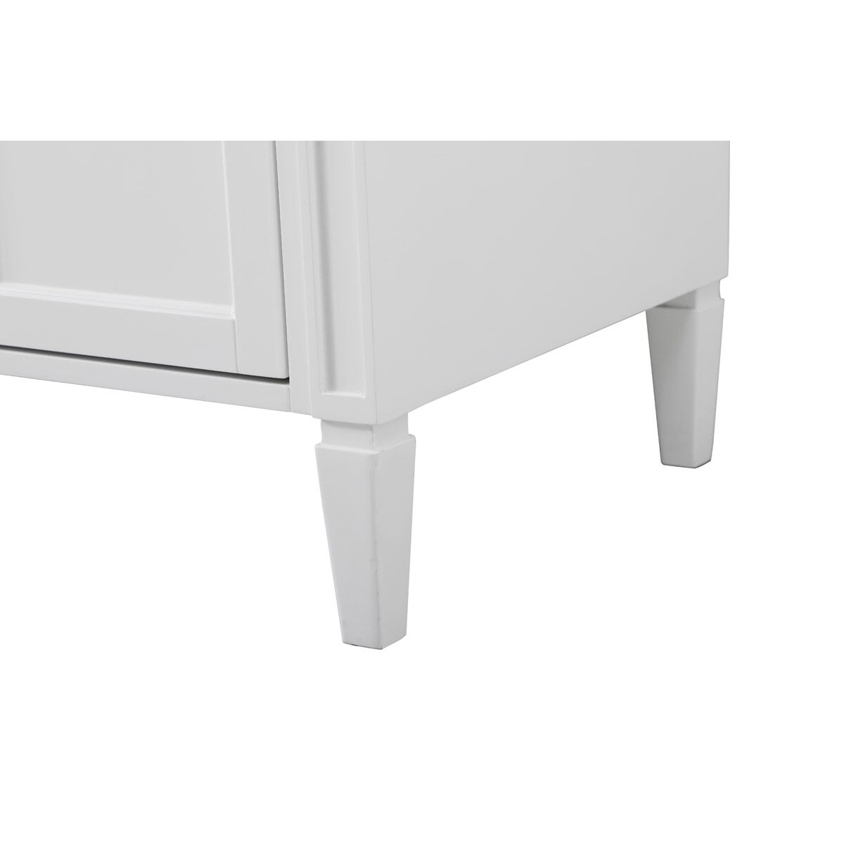 Park Avenue 72 X 22 X 35 inch White Vanity Sink Set