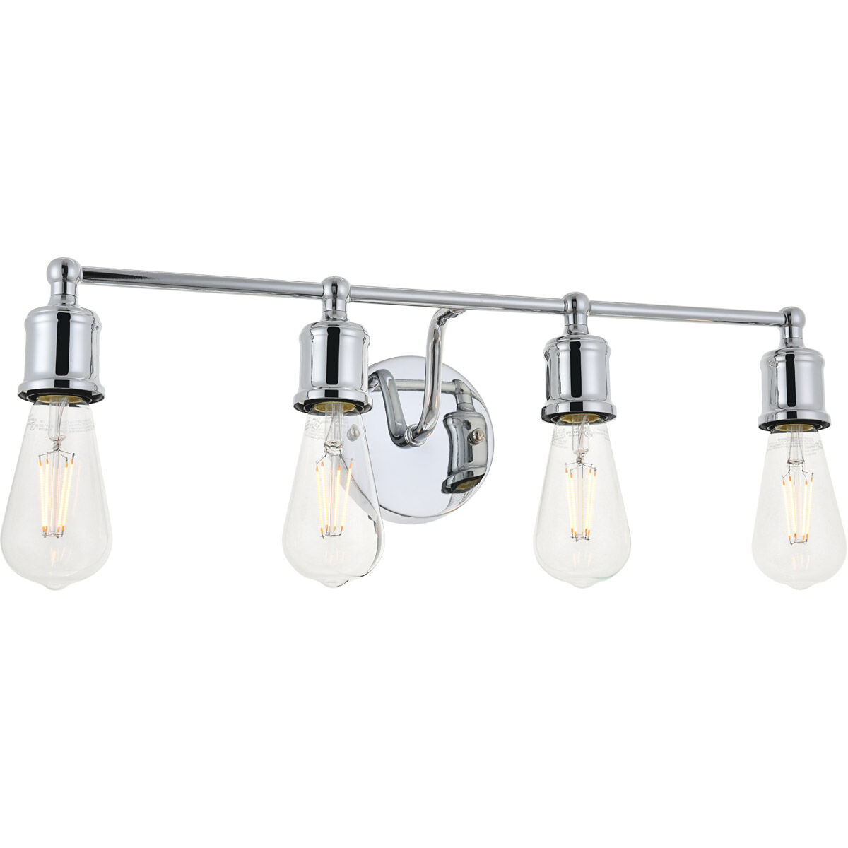 Serif 4 Light 22 inch Chrome Wall Sconce Wall Light