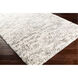 Fanfare 87 X 63 inch Charcoal/White Rugs, Rectangle