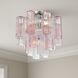 Addis 4 Light 17.75 inch Polished Chrome Semi Flush Mount Ceiling Light in Spring