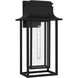 Garner 1 Light 24 inch Matte Black Outdoor Wall Lantern
