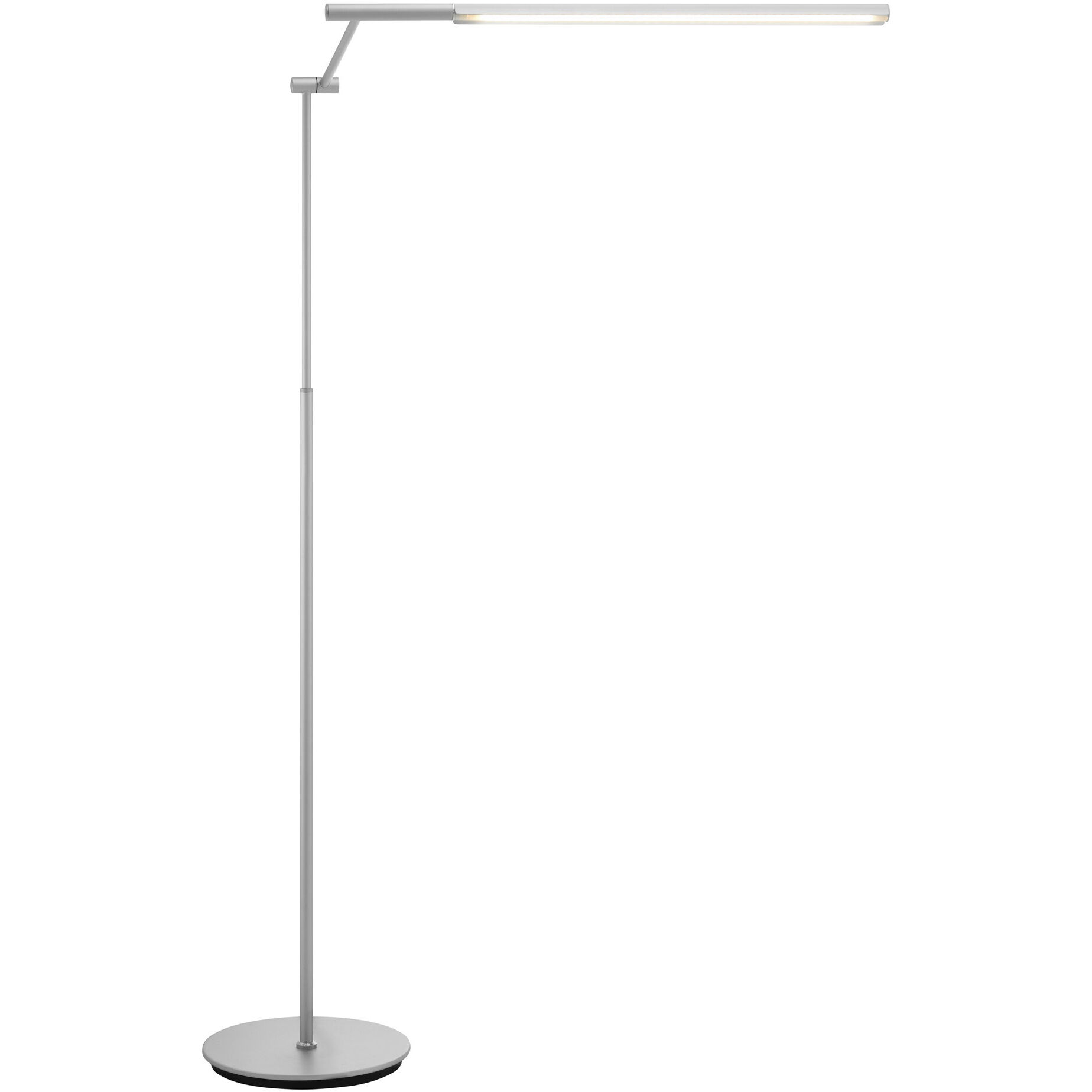 Lite Source LS 83805SILV Tilla 59.25 inch 12 watt Silver Floor Lamp Portable Light