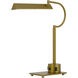 Soho 18.13 inch 12.00 watt Antique Brass Desk Lamp Portable Light