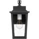 Stoneleigh 1 Light 13 inch Mottled Black Outdoor Wall Lantern