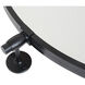 Everly 24 X 24 inch Black Mirror