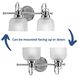 Archie 2 Light 17 inch Polished Chrome Bath Vanity Wall Light