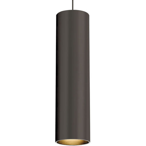 Piper 1 Light 12 Antique Bronze/Antique Bronze Low-Voltage Pendant Ceiling Light in Incandescent, MonoRail