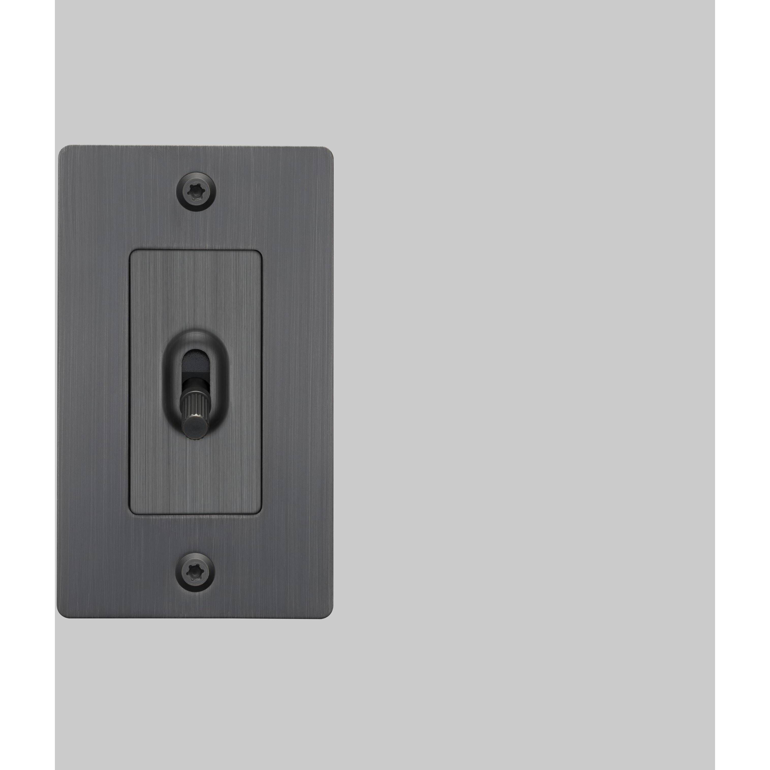 1G Toggle 120-277 Smoked Bronze Light Switch