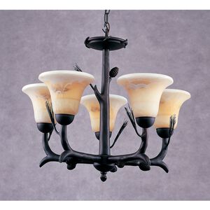 Lacombe Brown Chandelier Ceiling Light