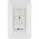 Aire White Dc Wall Fan Control
