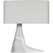 Anne-Marie Barton Terra-Forma 22.75 inch 8.00 watt Plaster White Left Table Lamp Portable Light