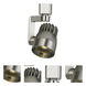 Ht System 1 Light Brushed Steel Track Head Ceiling Light