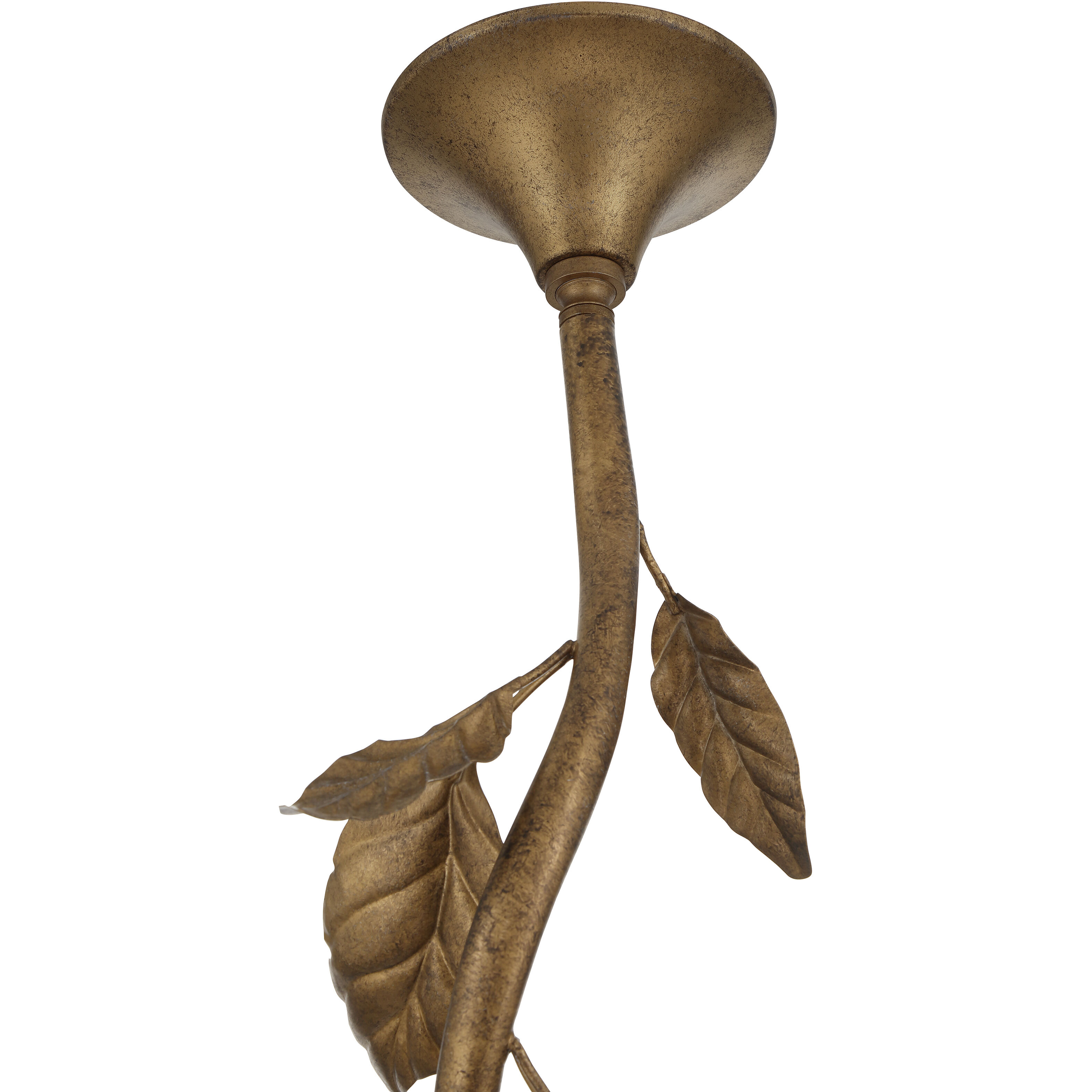 Seraphine 11 Light 60 inch Weathered Gold Linear Chandelier Ceiling Light