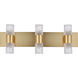 Vega LED 24 inch Gold Wall Sconce Wall Light 