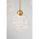 Briselle LED 24 inch Legacy Brass Pendant Ceiling Light