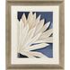 Blue Dry Palms Blue and Beige Framed Art, Propac