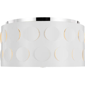 kate spade new york Dottie 3 Light 17.88 inch Flush Mount