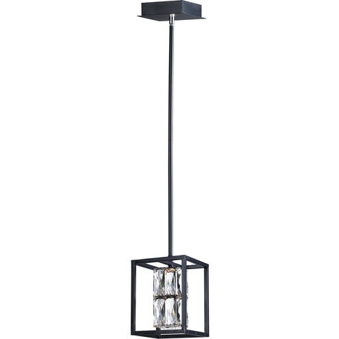 Zephyr LED 6 inch Black Mini Pendant Ceiling Light