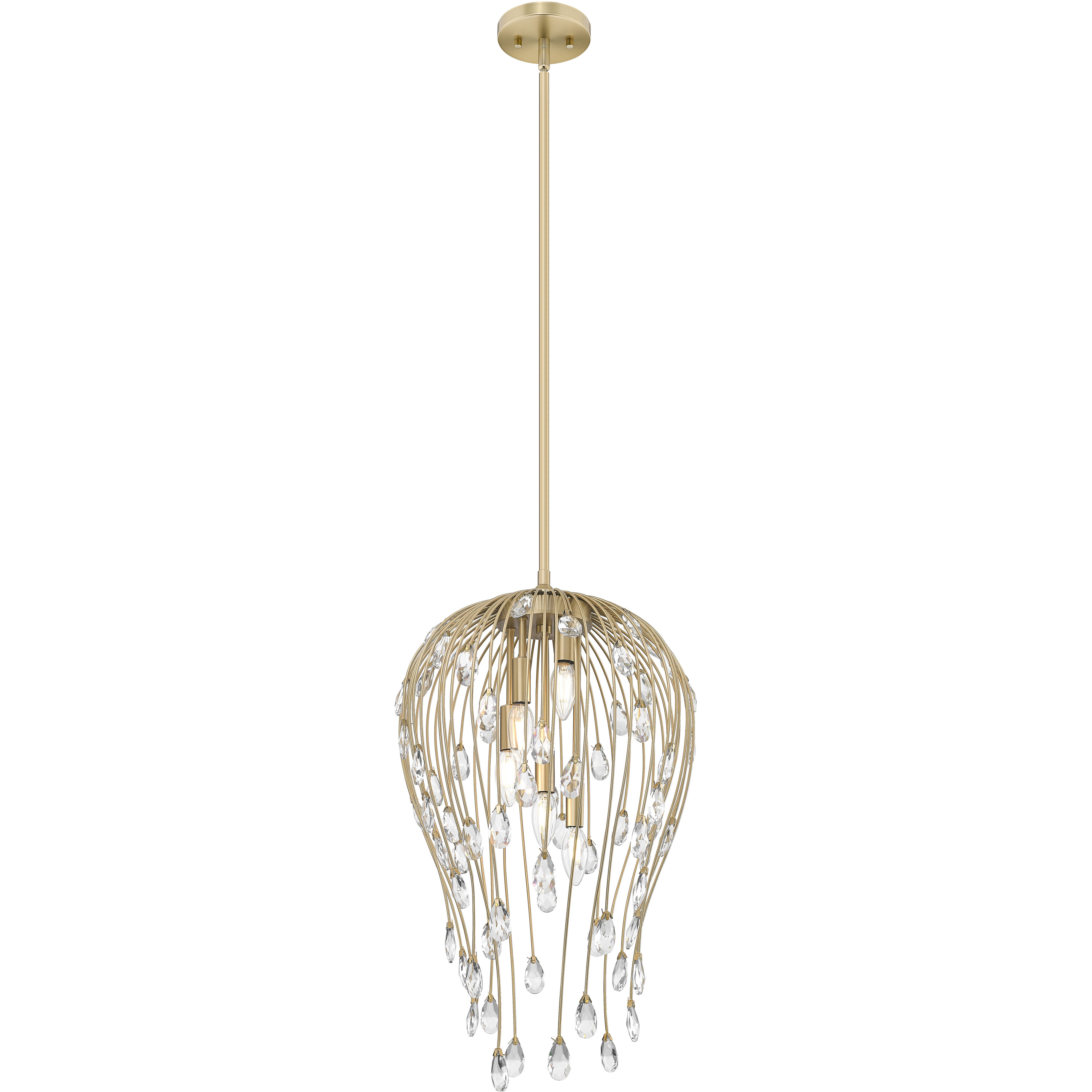Gabriella Pendant Ceiling Light in Modern Gold