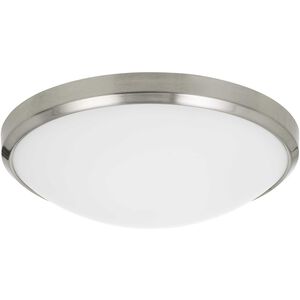Signature 1 Light 15 inch Painted Steel Flush Mount Ceiling Light