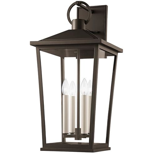 Soren 4 Light 27 inch Textured Bronze Outdoor Wall Sconce