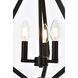 Irina 3 Light 14 inch Black Pendant Ceiling Light