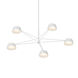 Ray LED 45.25 inch Warm Gray Chandelier Ceiling Light