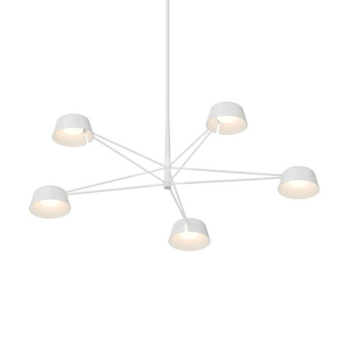Ray LED 45.25 inch Warm Gray Chandelier Ceiling Light