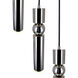 Chime LED 8 inch Polished Nickel Multi Point Pendant Ceiling Light