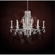 Siena 10 Light 24.5 inch Polished Stainless Steel Chandelier Ceiling Light in Heritage