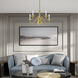 Williamsburgh 5 Light 24 inch Polished Brass Chandelier Ceiling Light