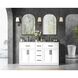 Alden 60 X 35 inch White Bathroom Vanity Cabinet