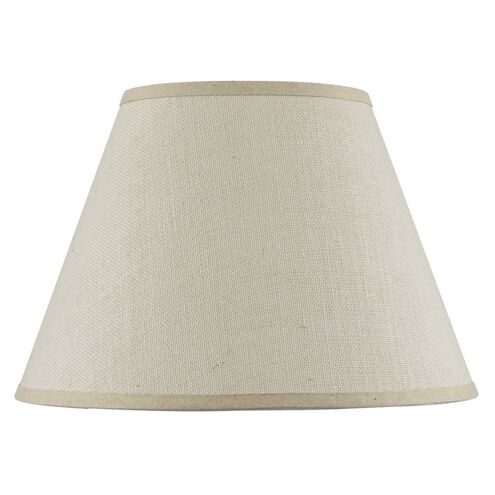 Burlap Light Tan 16 inch Shade