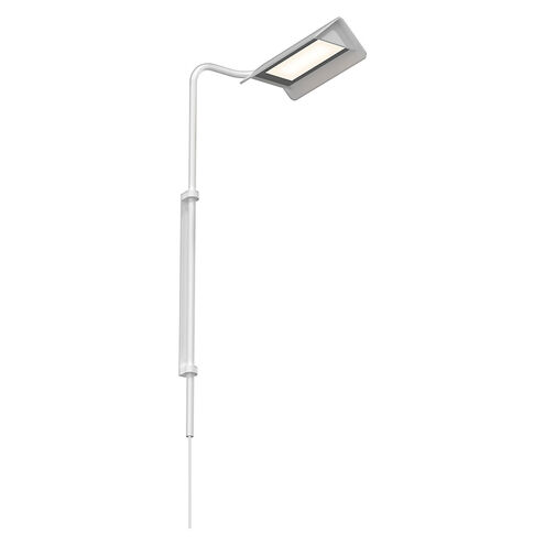 Morii 5 inch 8 watt Satin White Wall Task Lamp Wall Light