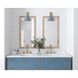 Xavier Sconce Wall Light in Vibrant Gold and Blue