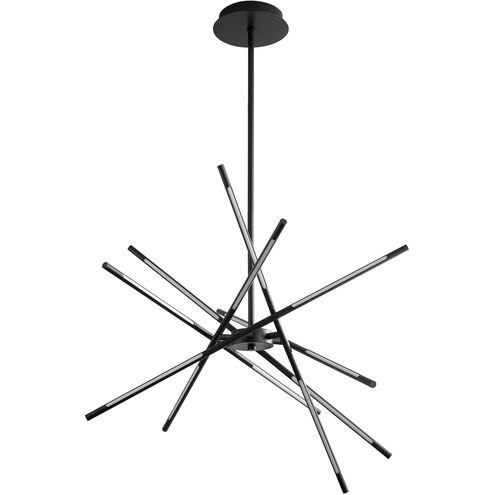 Palillos LED 33.47 inch Black Pendant Ceiling Light