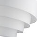 Manorwood 8 Light 35 inch Brushed Nickel Pendant Chandelier Ceiling Light