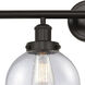 Beacon 4 Light 33.5 inch Oil Rubbed Bronze Bath Vanity Light Wall Light