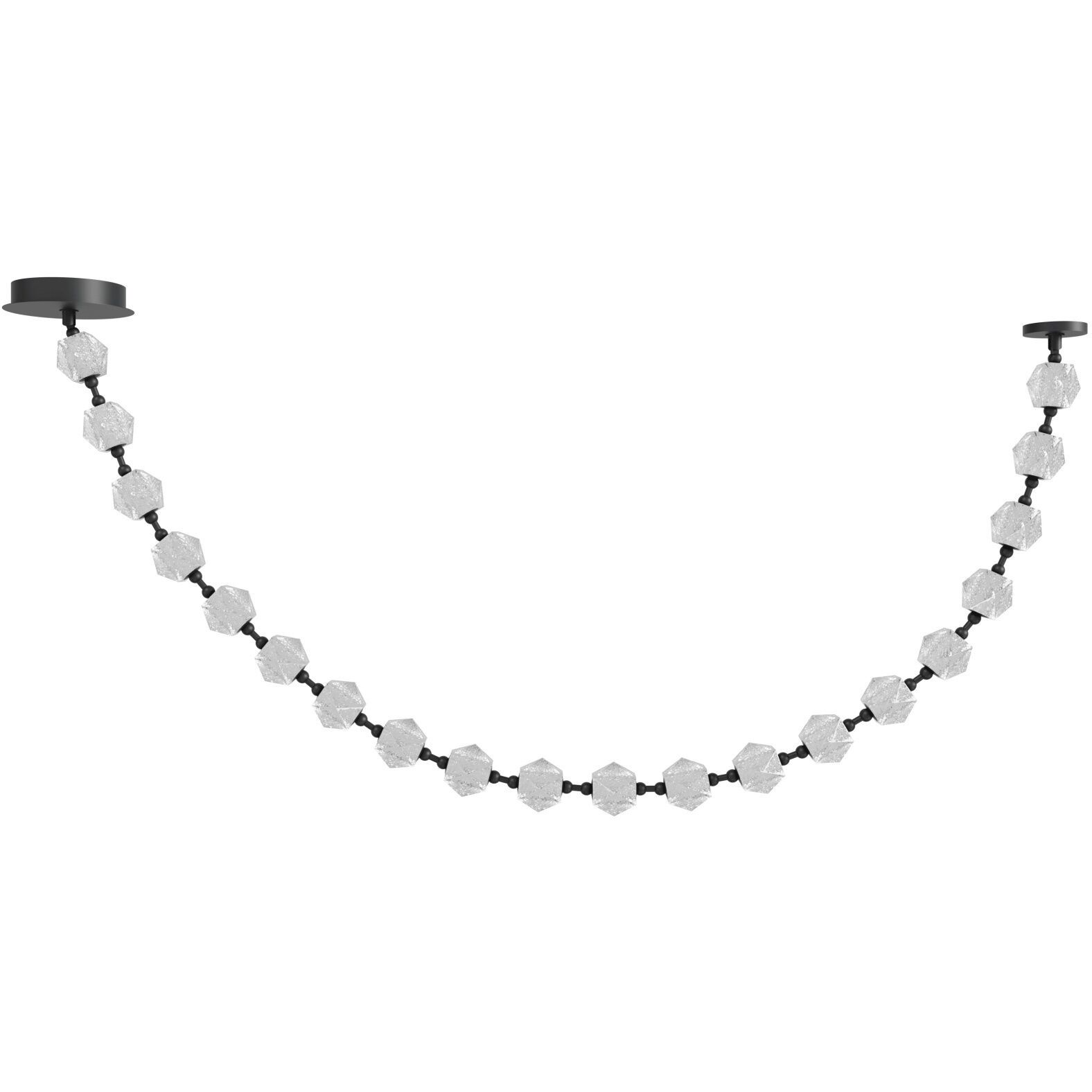 Beluga LED 13 inch Black Pendant Ceiling Light